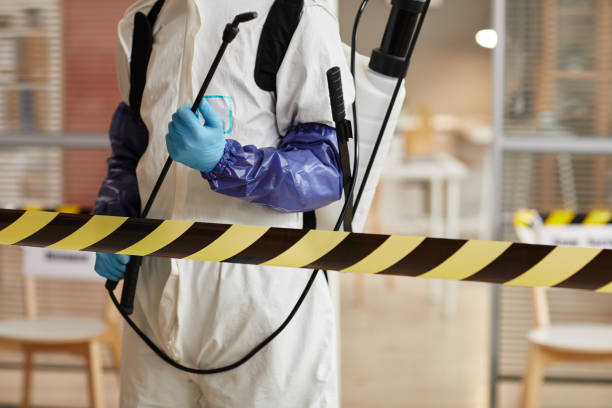 Professional Blood Cleanup technician working in St Columbans, NE